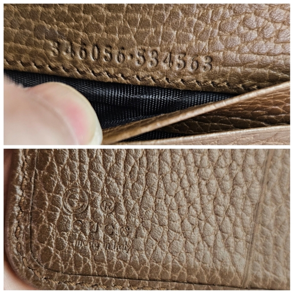 Authentic Gucci GG Bifold #3991M - Picture 2 of 7